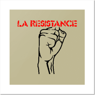 Vive La Resistance Logo Posters and Art